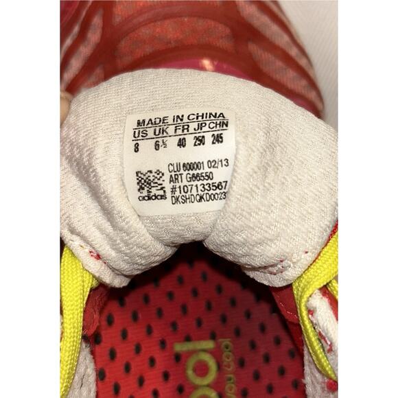 Adidas Climacool Modulation Running Shoes G66550 Pink Yellow Women’s 8 - Picture 7 of 8